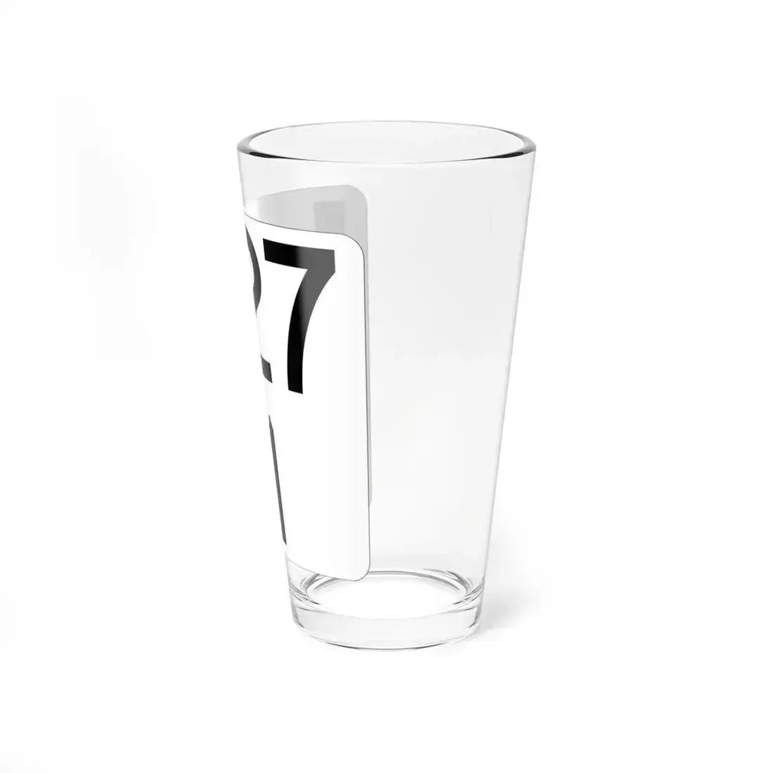 Idaho 27 (Idaho) (Road Sign) Pint Glass 16oz - Go Mug Yourself