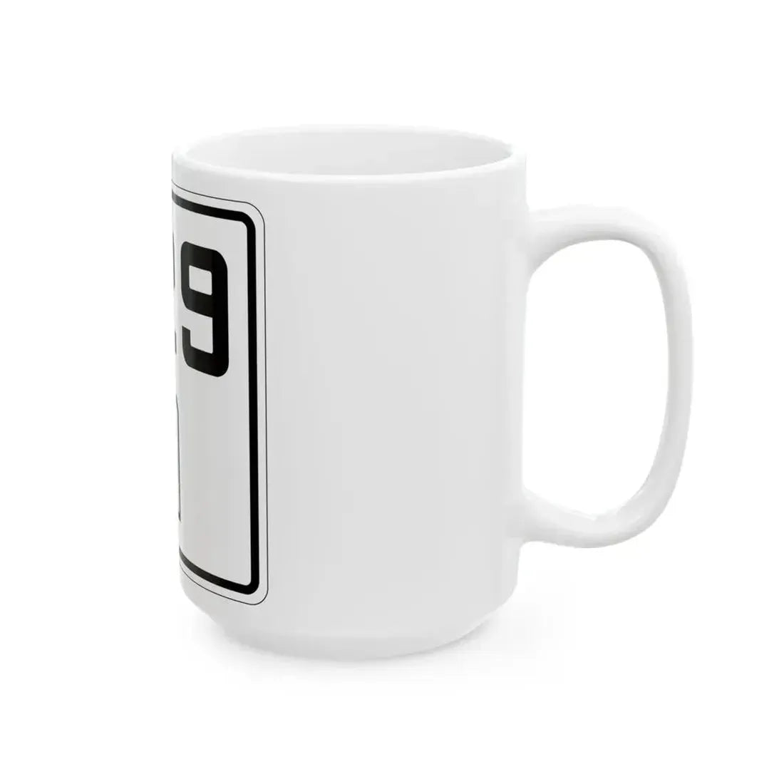Idaho 29 1930 (Idaho) (Road Sign) White Coffee Mug - Go Mug Yourself