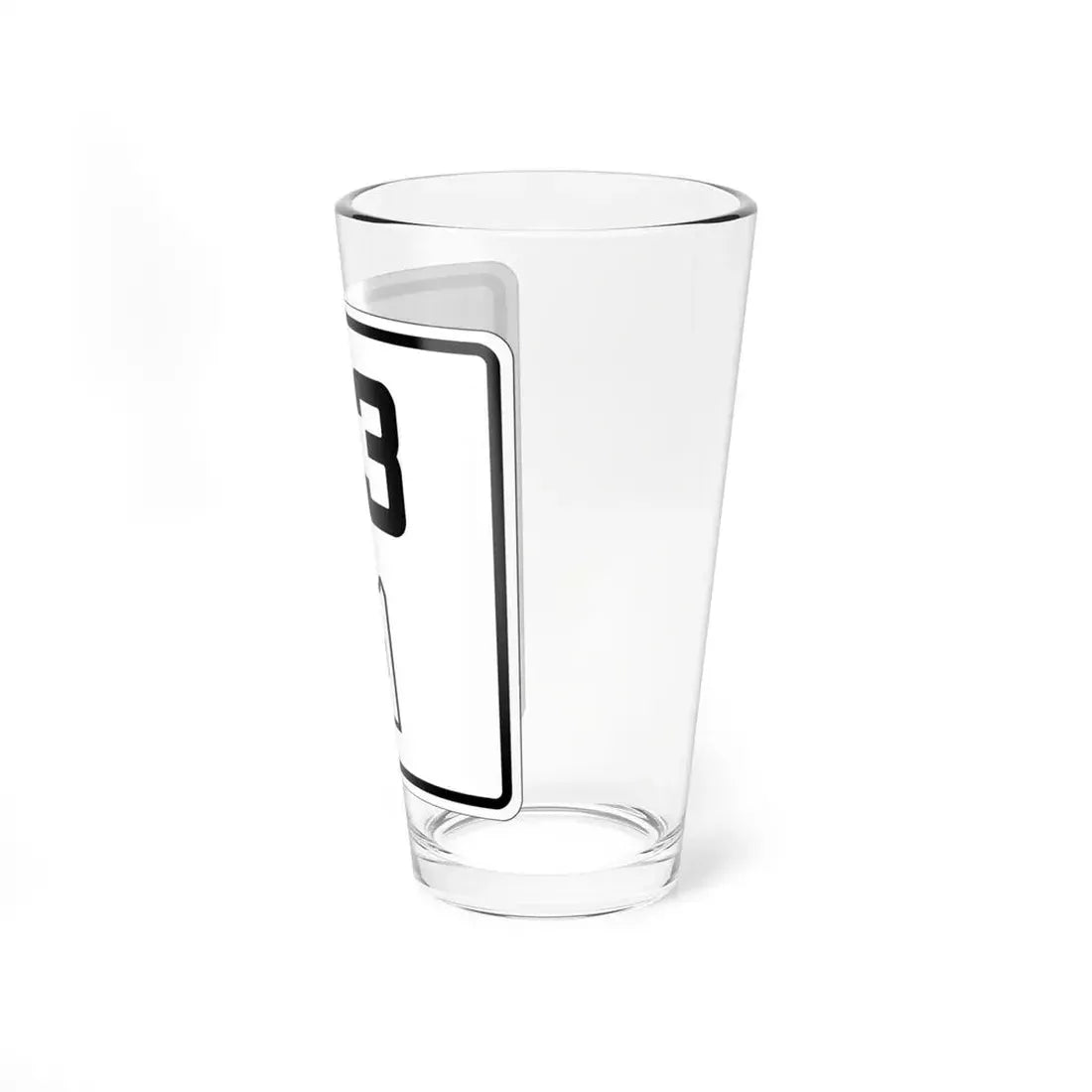 Idaho 3 1930 (Idaho) (Road Sign) Pint Glss 16oz - Go Mug Yourself