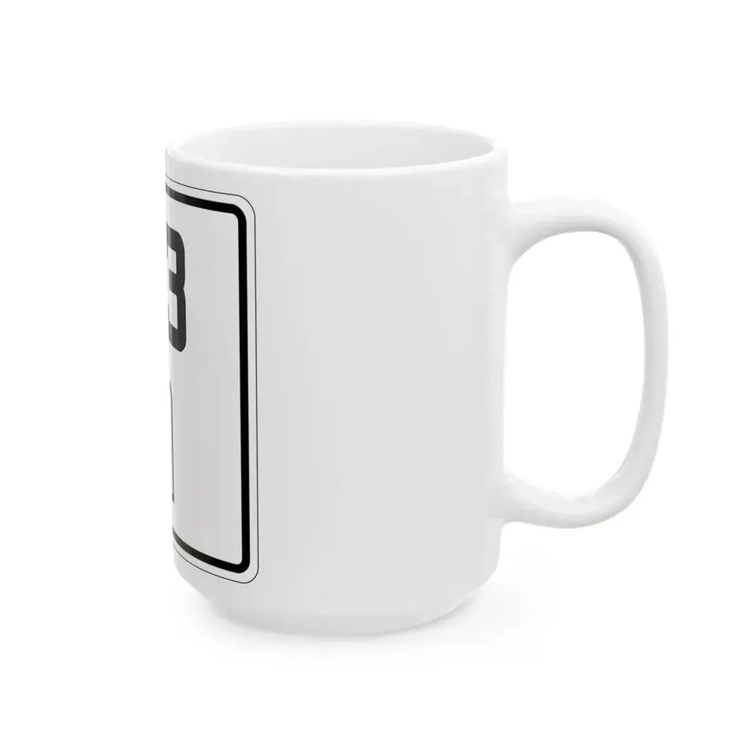 Idaho 3 1930 (Idaho) (Road Sign) White Coffee Mug - Go Mug Yourself