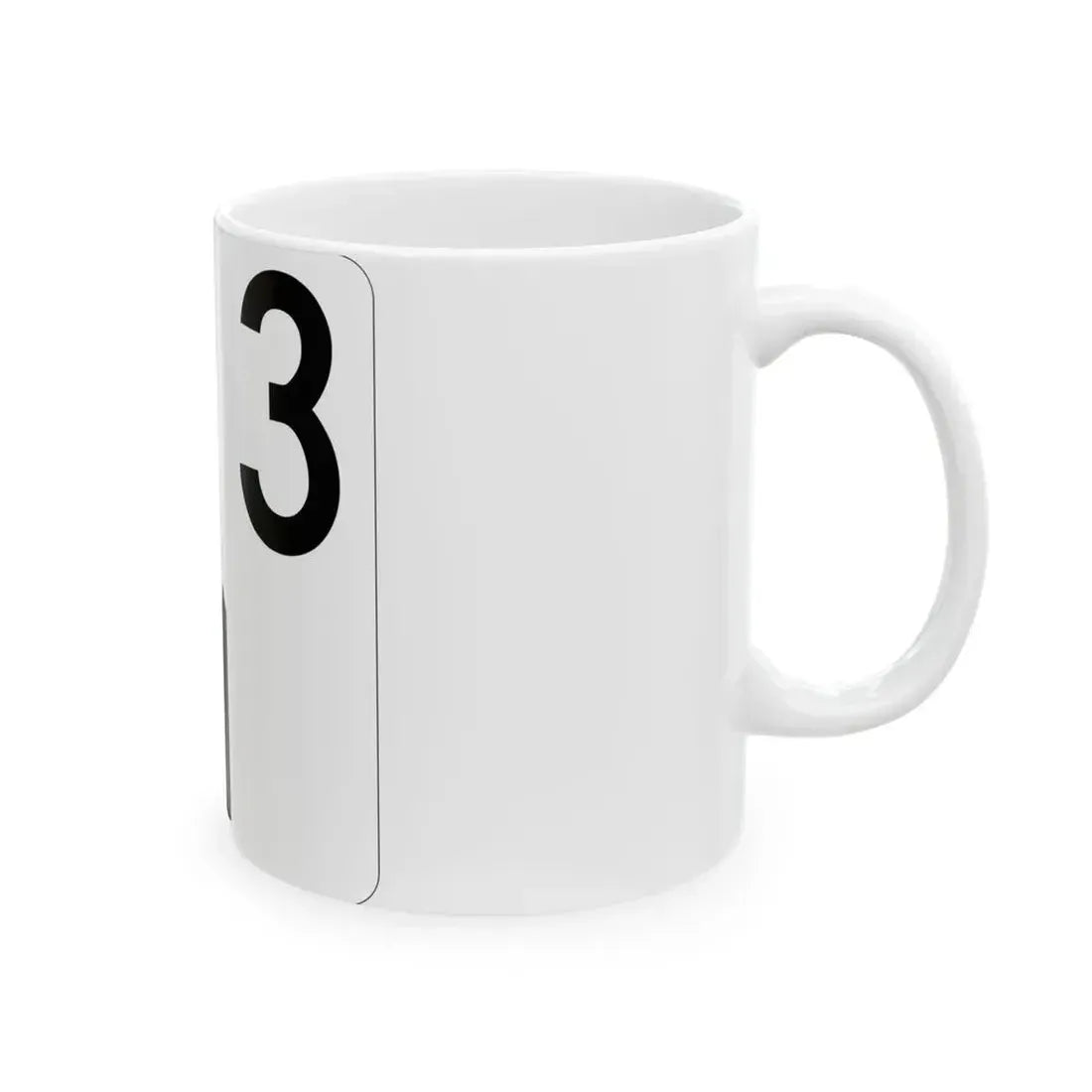 Idaho 3 (Idaho) (Road Sign) White Coffee Mug - Go Mug Yourself