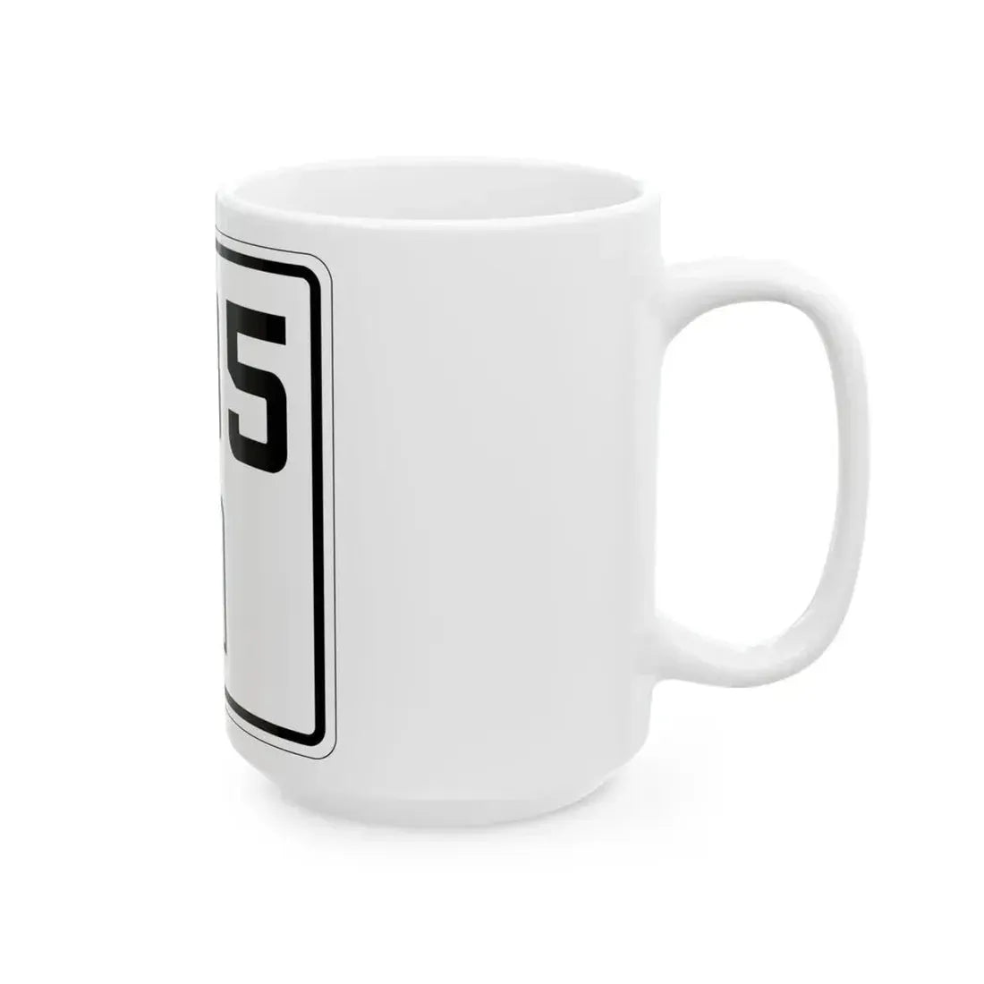 Idaho 35 1930 (Idaho) (Road Sign) White Coffee Mug - Go Mug Yourself
