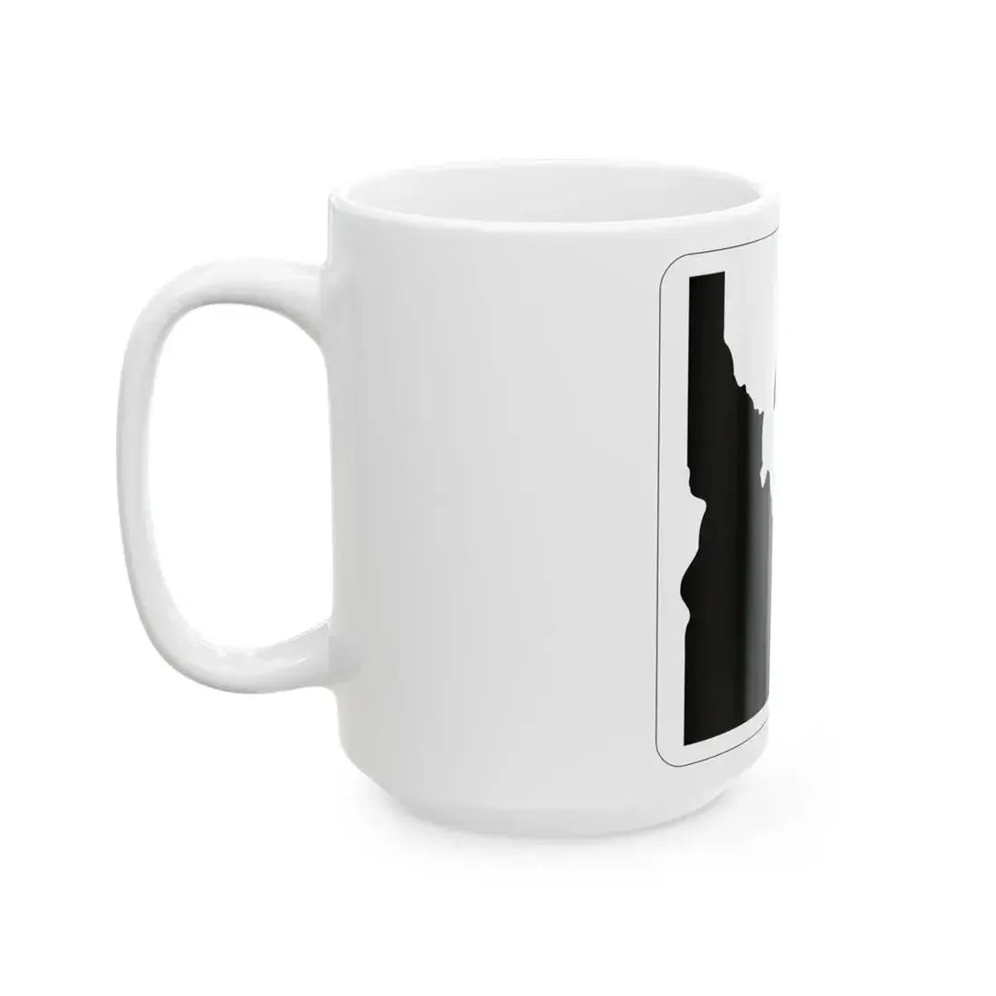 Idaho 43 (Idaho) (Road Sign) White Coffee Mug - Go Mug Yourself