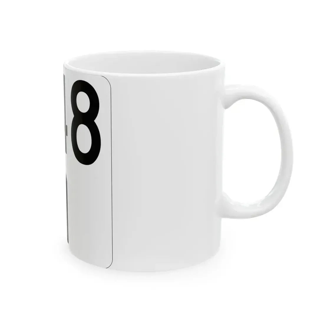 Idaho 48 (Idaho) (Road Sign) White Coffee Mug - Go Mug Yourself