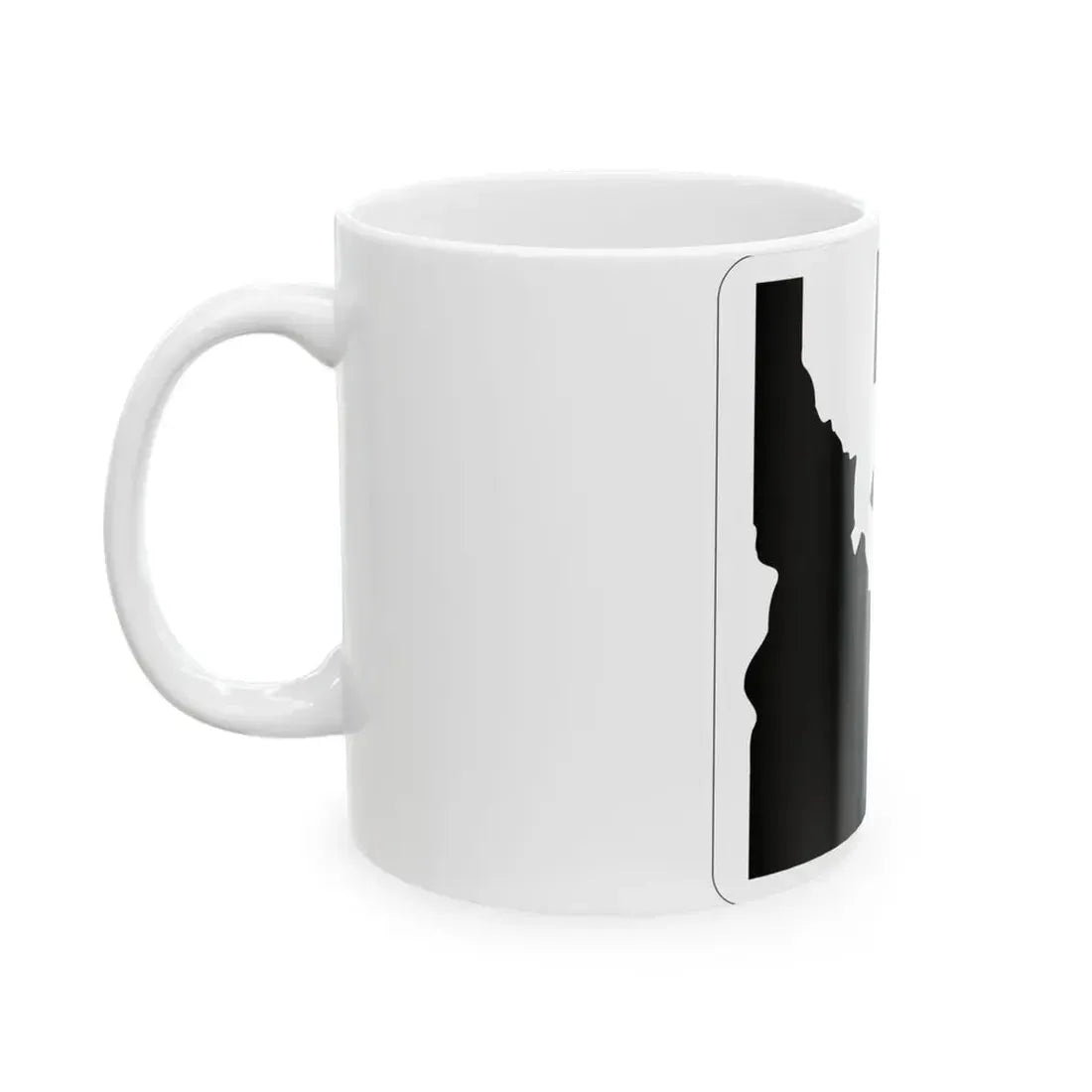 Idaho 50 (Idaho) (Road Sign) White Coffee Mug - Go Mug Yourself