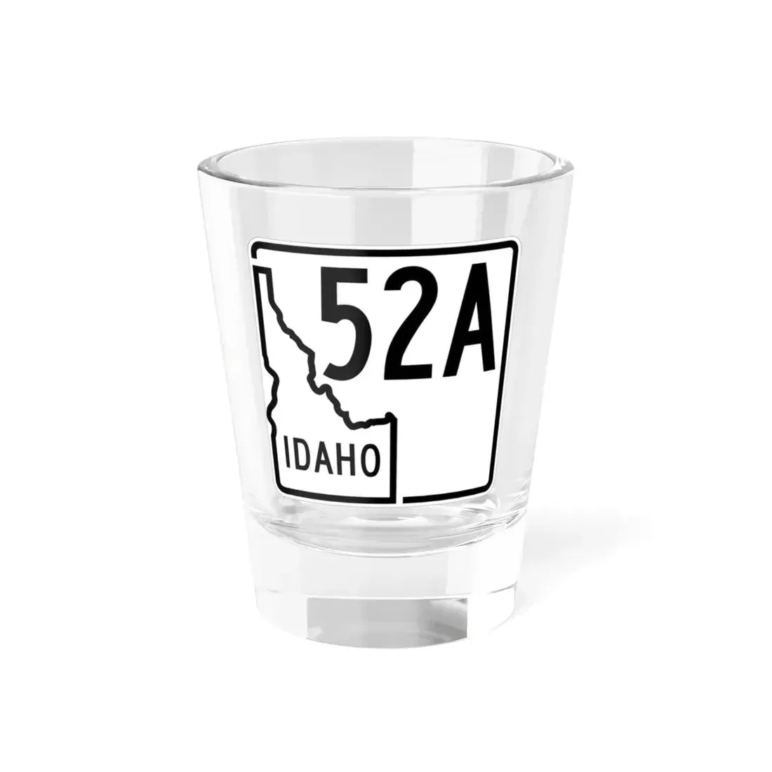 Idaho 52A 1955 (Idaho) (Road Sign) Shot Glass 1.5oz 1.5oz - Go Mug Yourself