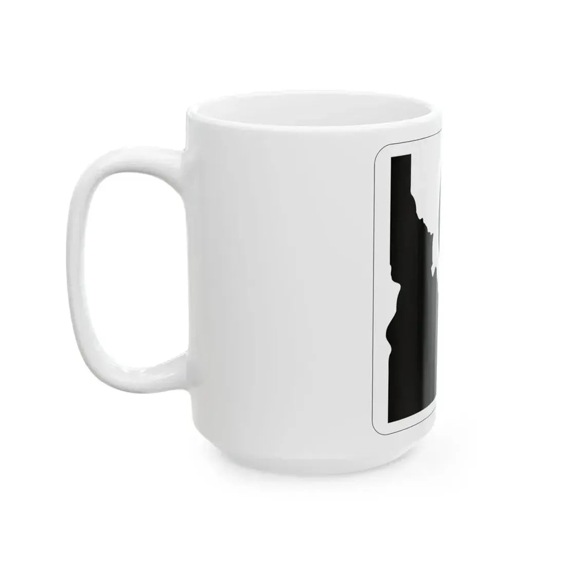 Idaho 60 (Idaho) (Road Sign) White Coffee Mug - Go Mug Yourself