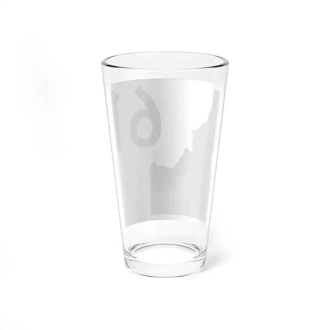 Idaho 61 (Idaho) (Road Sign) Pint Glss 16oz - Go Mug Yourself