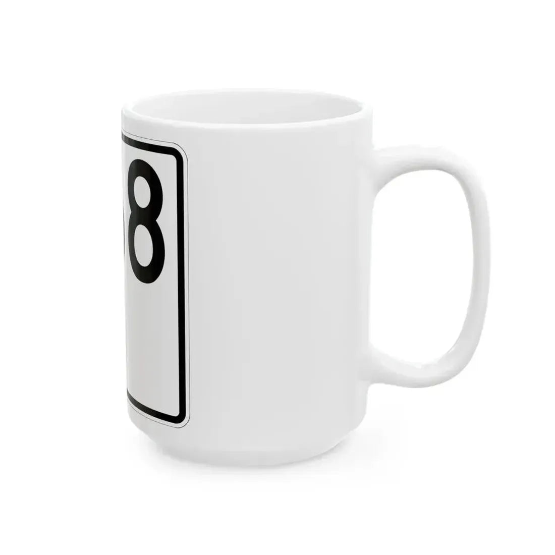 Idaho 68 1955 (Idaho) (Road Sign) White Coffee Mug - Go Mug Yourself
