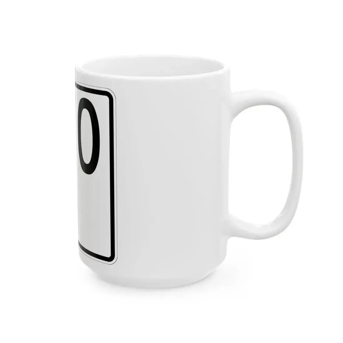 Idaho 70 1955 (Idaho) (Road Sign) White Coffee Mug - Go Mug Yourself
