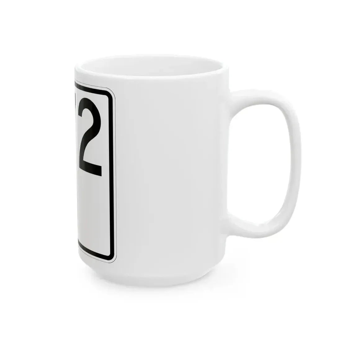 Idaho 72 1955 (Idaho) (Road Sign) White Coffee Mug - Go Mug Yourself