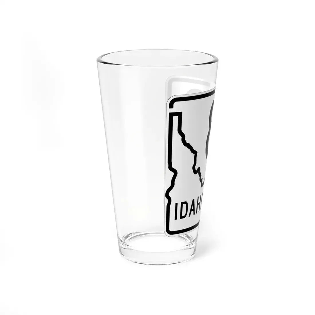 Idaho 80 1955 (Idaho) (Road Sign) Pint Glss 16oz - Go Mug Yourself