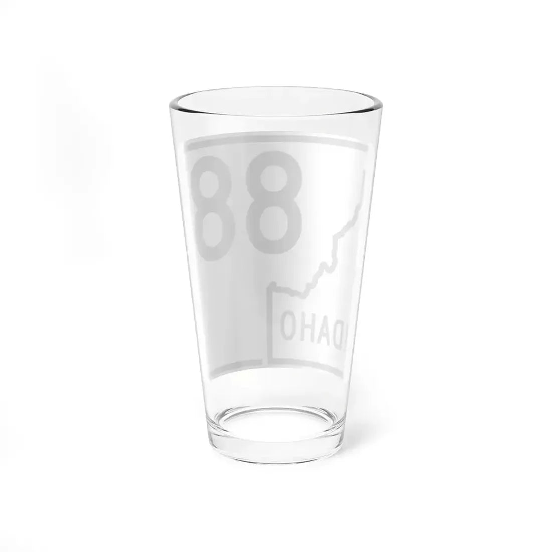 Idaho 88 1955 (Idaho) (Road Sign) Pint Glss 16oz - Go Mug Yourself