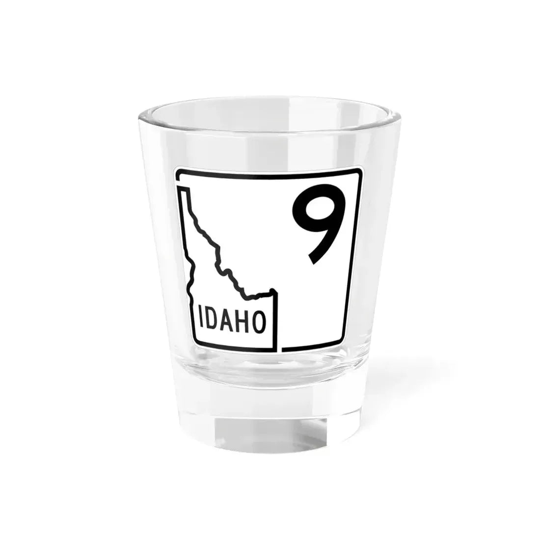 Idaho 9 1955 (Idaho) (Road Sign) Shot Glass 1.5oz 1.5oz - Go Mug Yourself