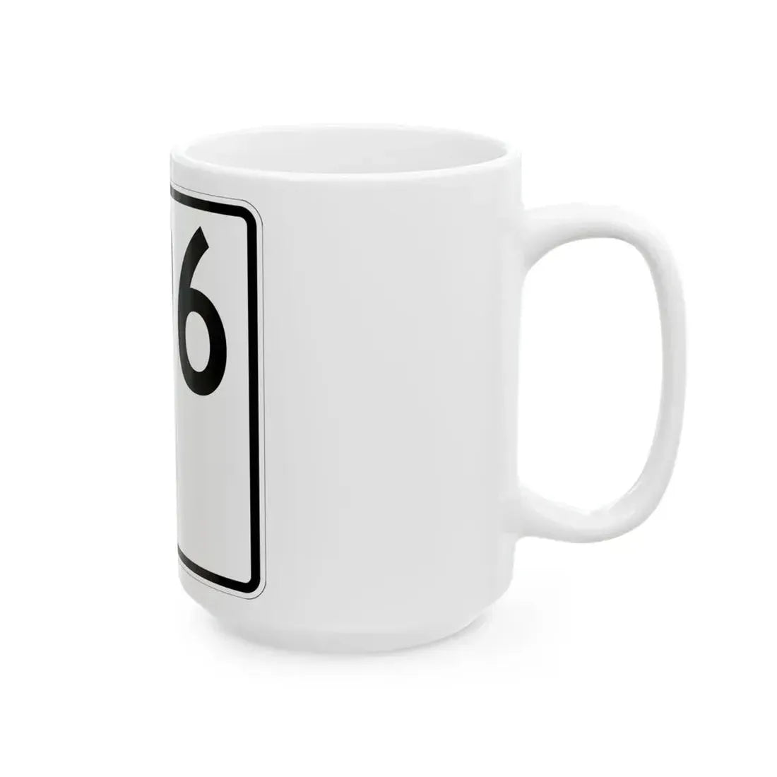 Idaho 96 1955 (Idaho) (Road Sign) White Coffee Mug - Go Mug Yourself