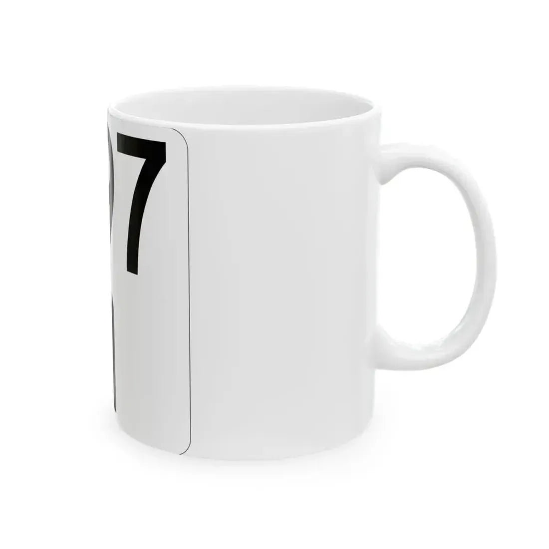 Idaho 97 (Idaho) (Road Sign) White Coffee Mug - Go Mug Yourself