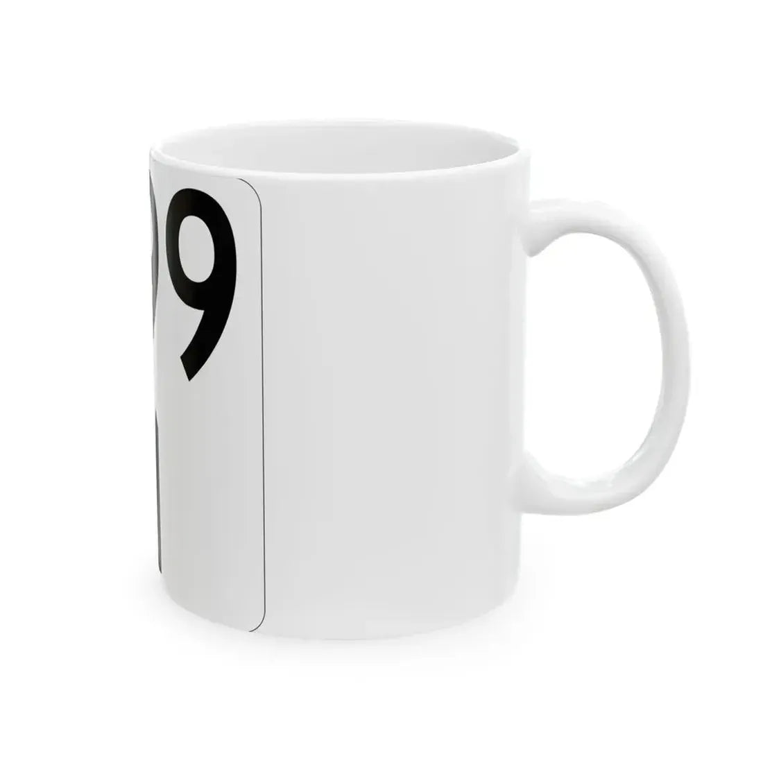 Idaho 99 (Idaho) (Road Sign) White Coffee Mug - Go Mug Yourself