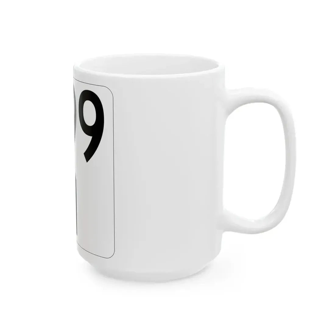 Idaho 99 (Idaho) (Road Sign) White Coffee Mug - Go Mug Yourself