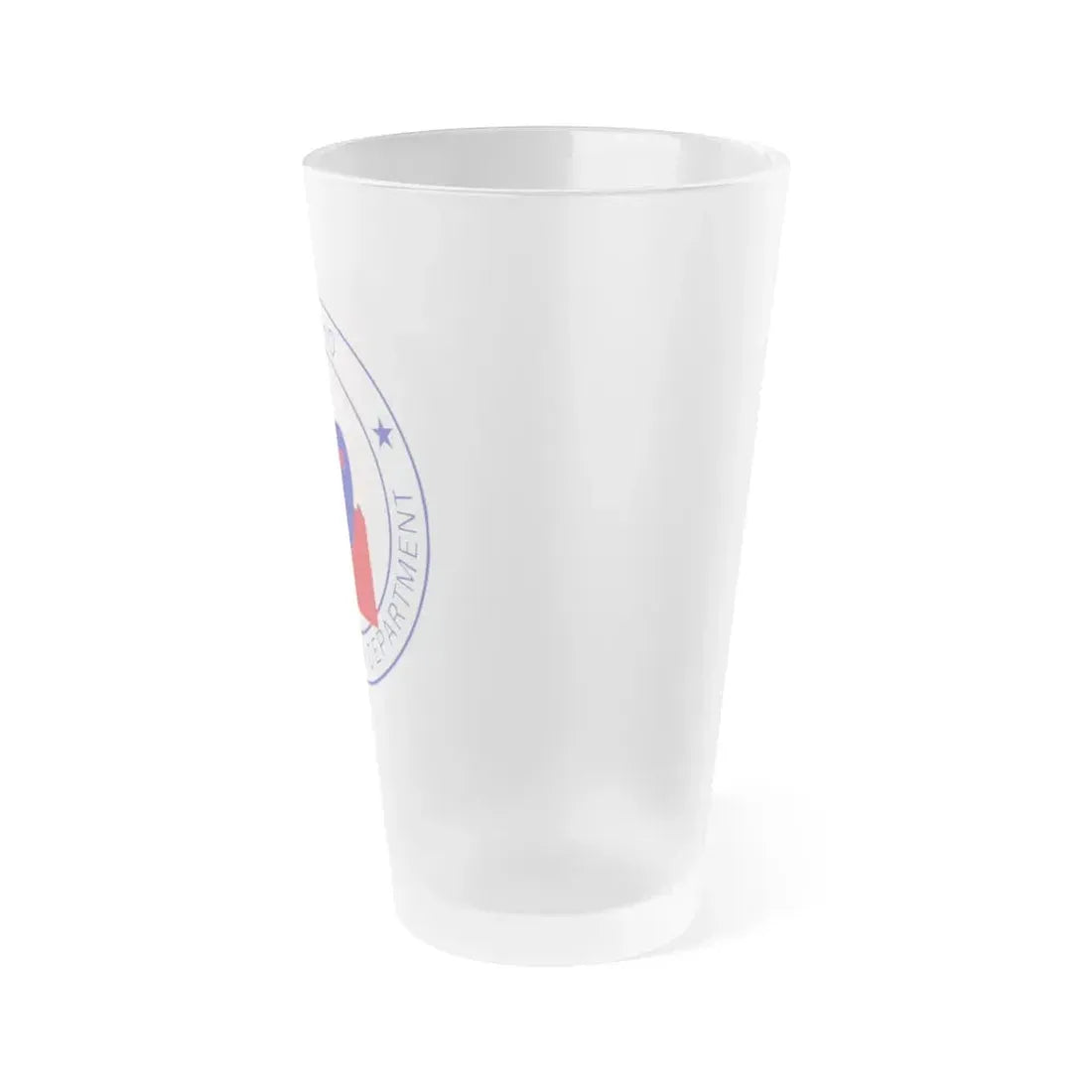 Idaho Department of Transportation - Frosted Pint Glass 16oz - Go Mug Yourself