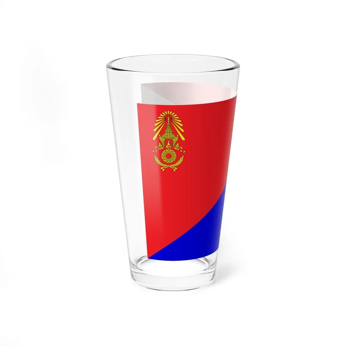 Identification Flag Thai Army Battalion Military Police (Thailand) Pint Glass 16oz - Go Mug Yourself