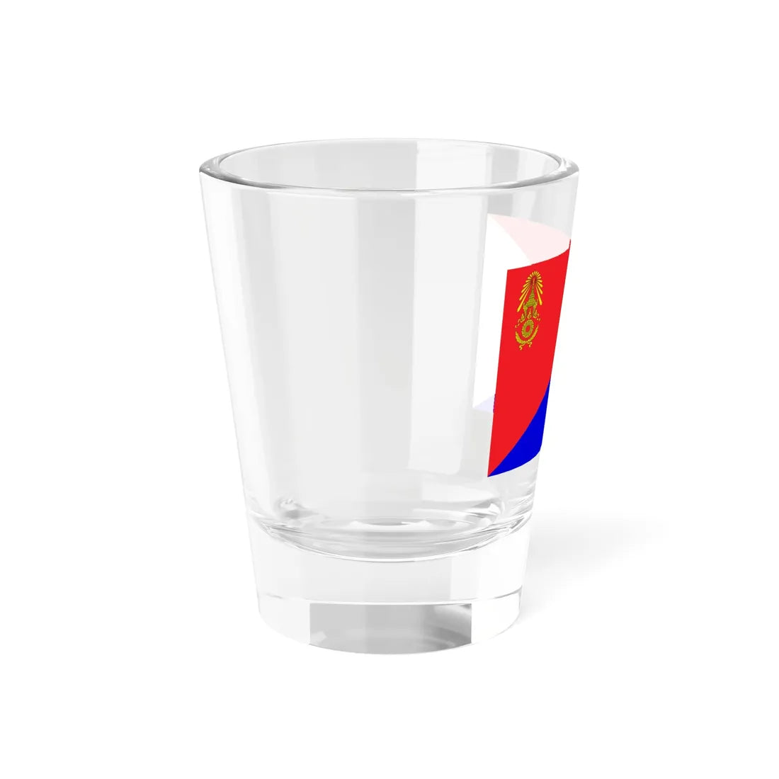 Identification Flag Thai Army Battalion Military Police (Thailand) Shot Glass 1.5oz - Go Mug Yourself