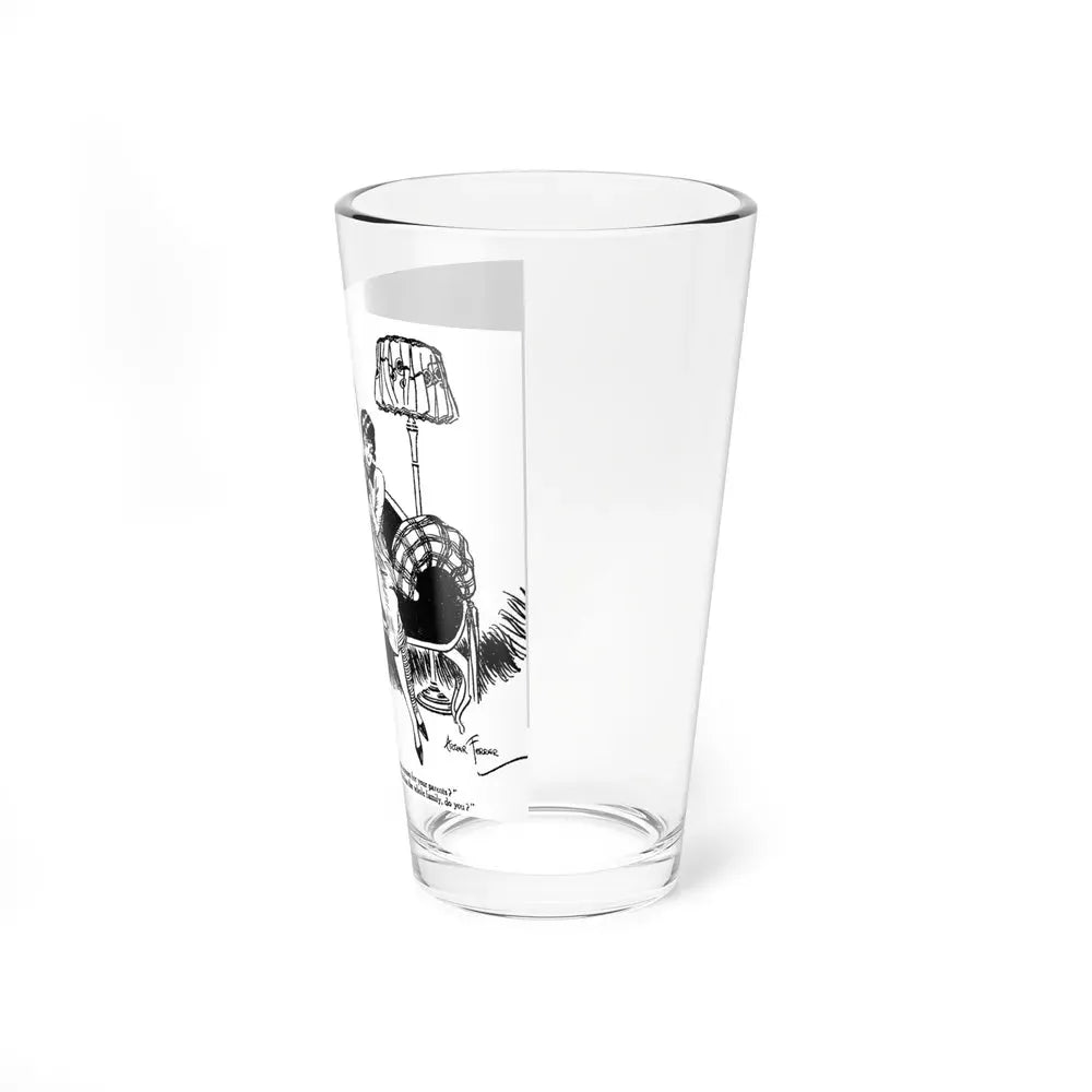 If I stole a kiss..., Happy Magazine, 1925 - Pint Glass 16oz - Go Mug Yourself