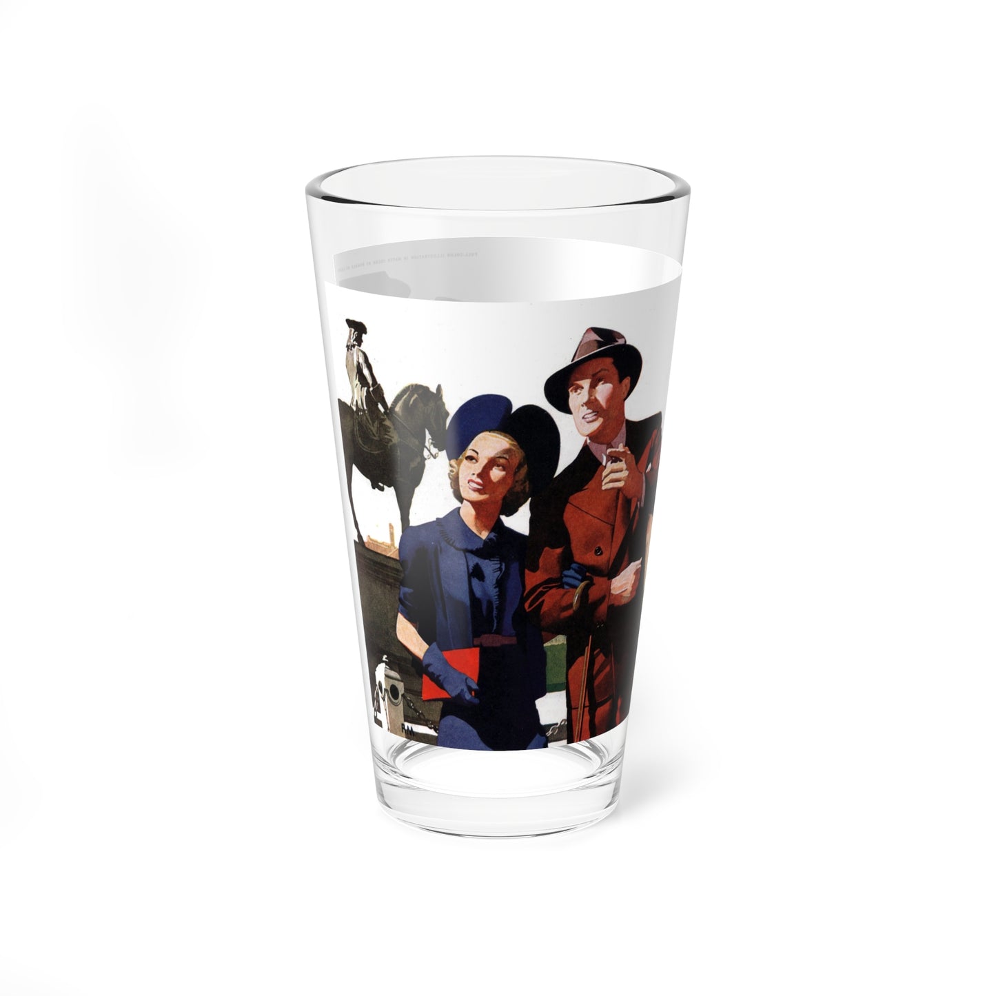 If You Want Me... (2), The American Magazine, September 1938 - Pint Glass 16oz-Go Mug Yourself