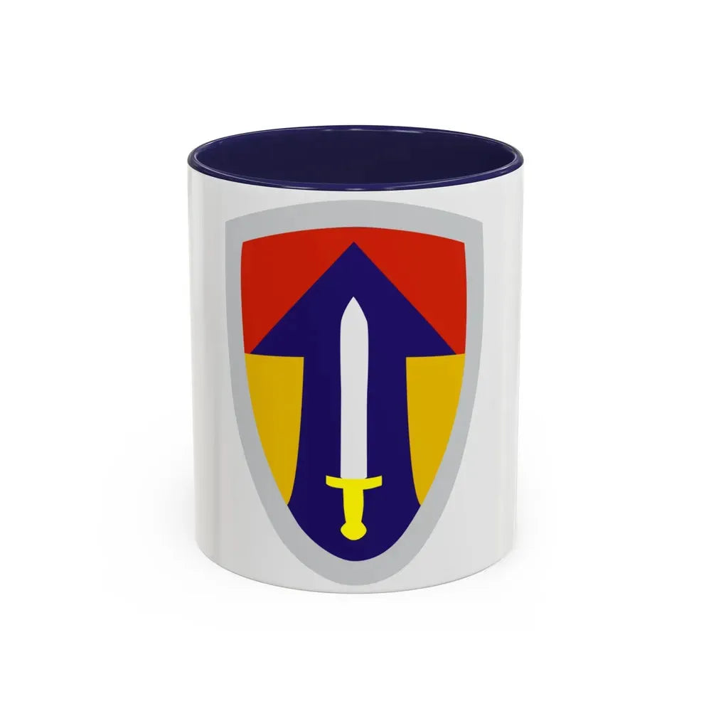 II Field Force Vietnam (U.S. Army) Accent Coffee Mug 11oz Navy - Go Mug Yourself