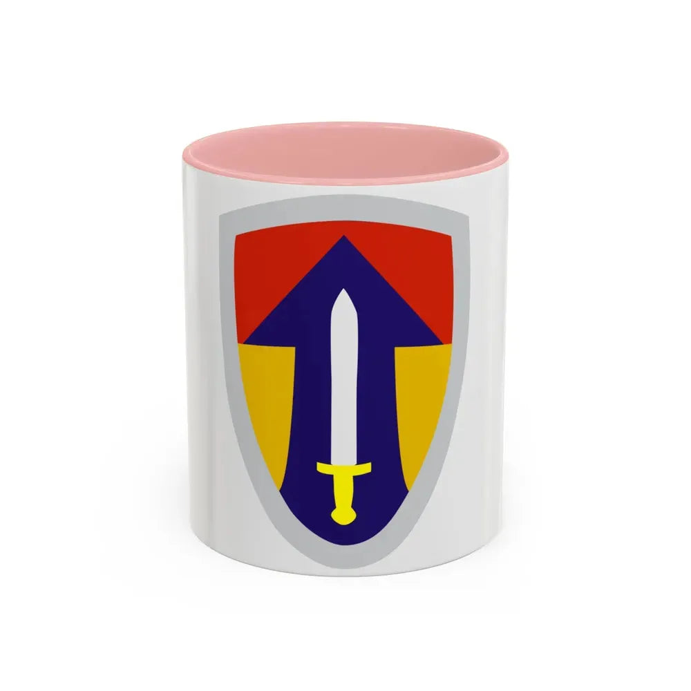 II Field Force Vietnam (U.S. Army) Accent Coffee Mug 11oz Pink - Go Mug Yourself