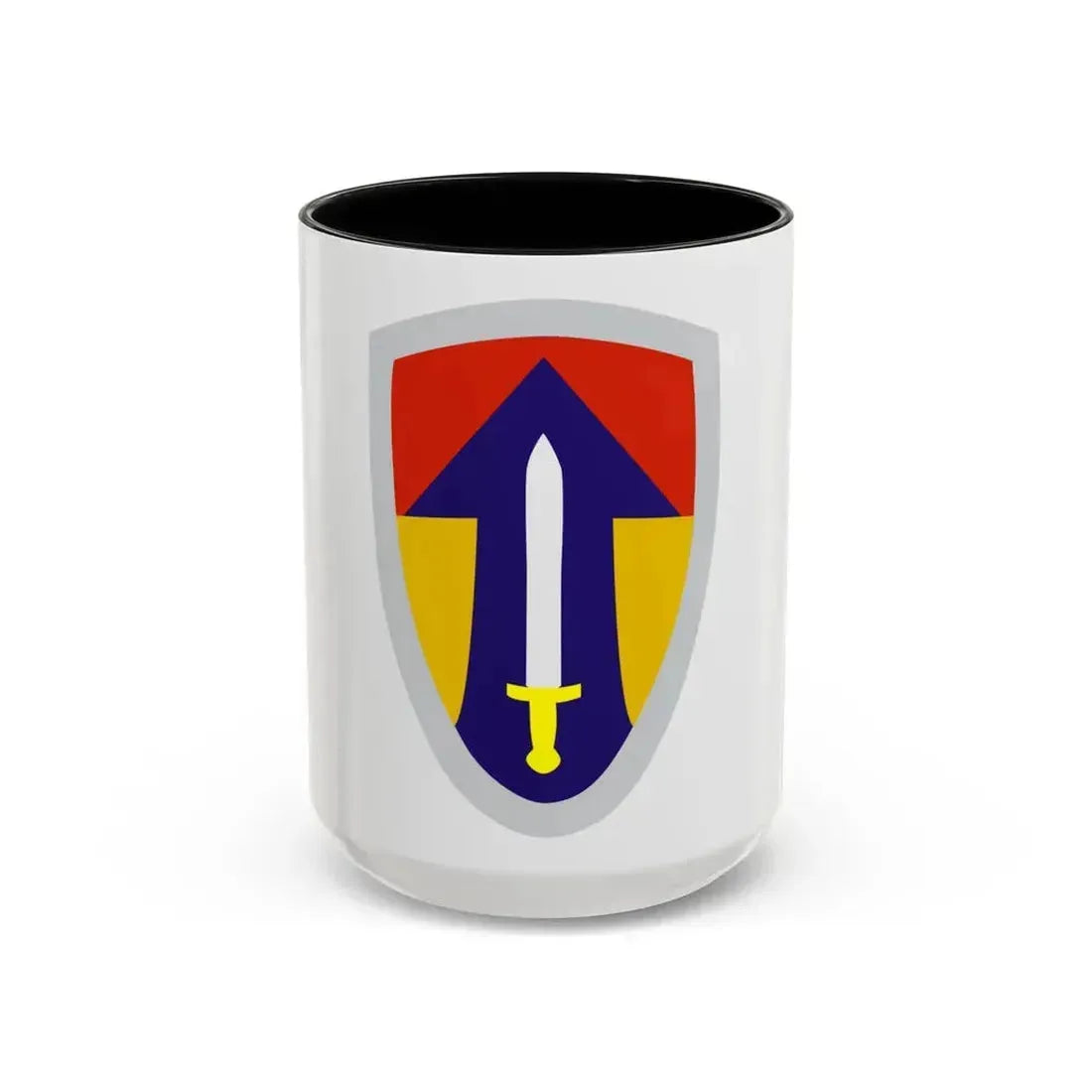 II Field Force Vietnam (U.S. Army) Accent Coffee Mug 15oz Black - Go Mug Yourself