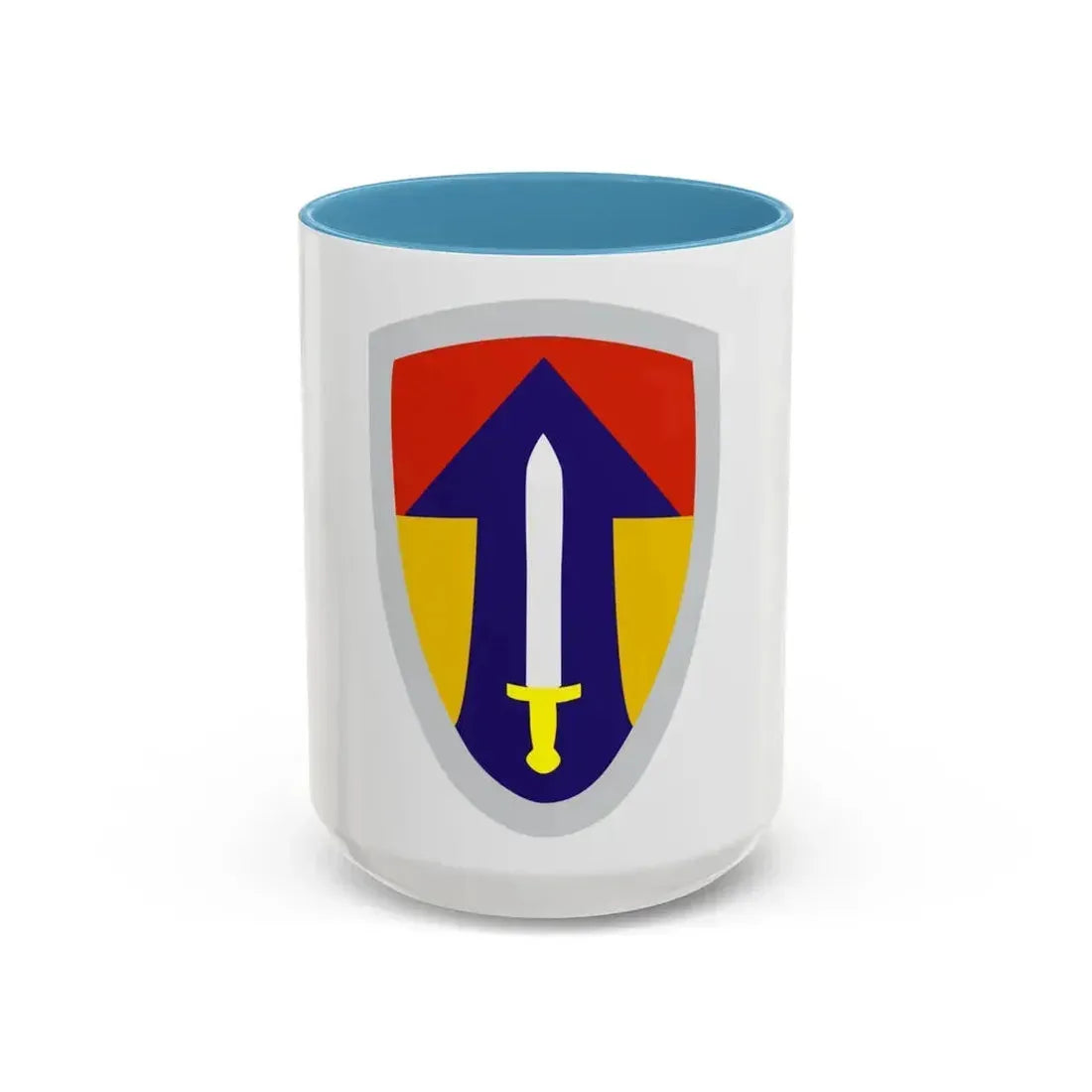 II Field Force Vietnam (U.S. Army) Accent Coffee Mug 15oz Light Blue - Go Mug Yourself