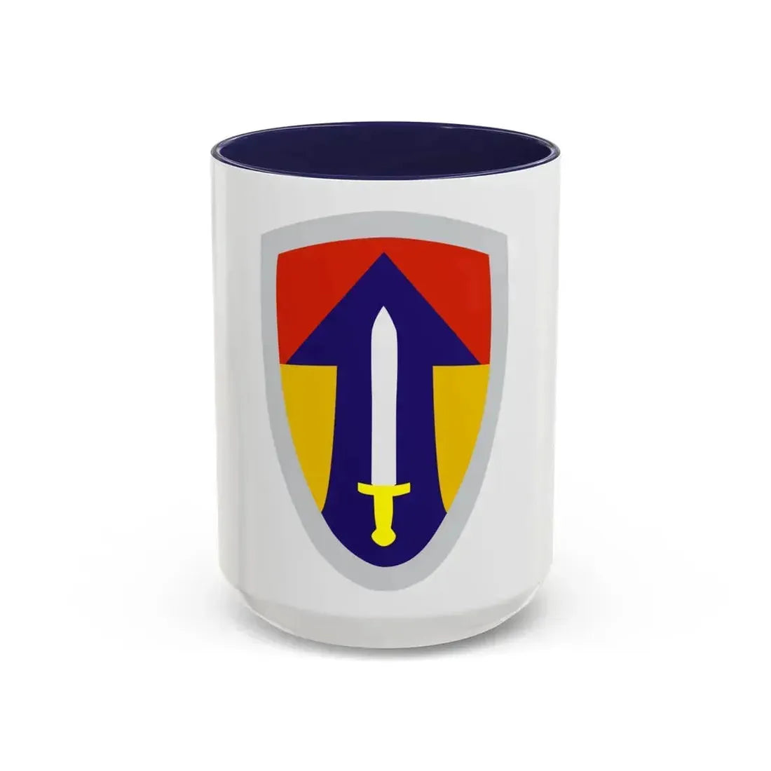 II Field Force Vietnam (U.S. Army) Accent Coffee Mug 15oz Navy - Go Mug Yourself