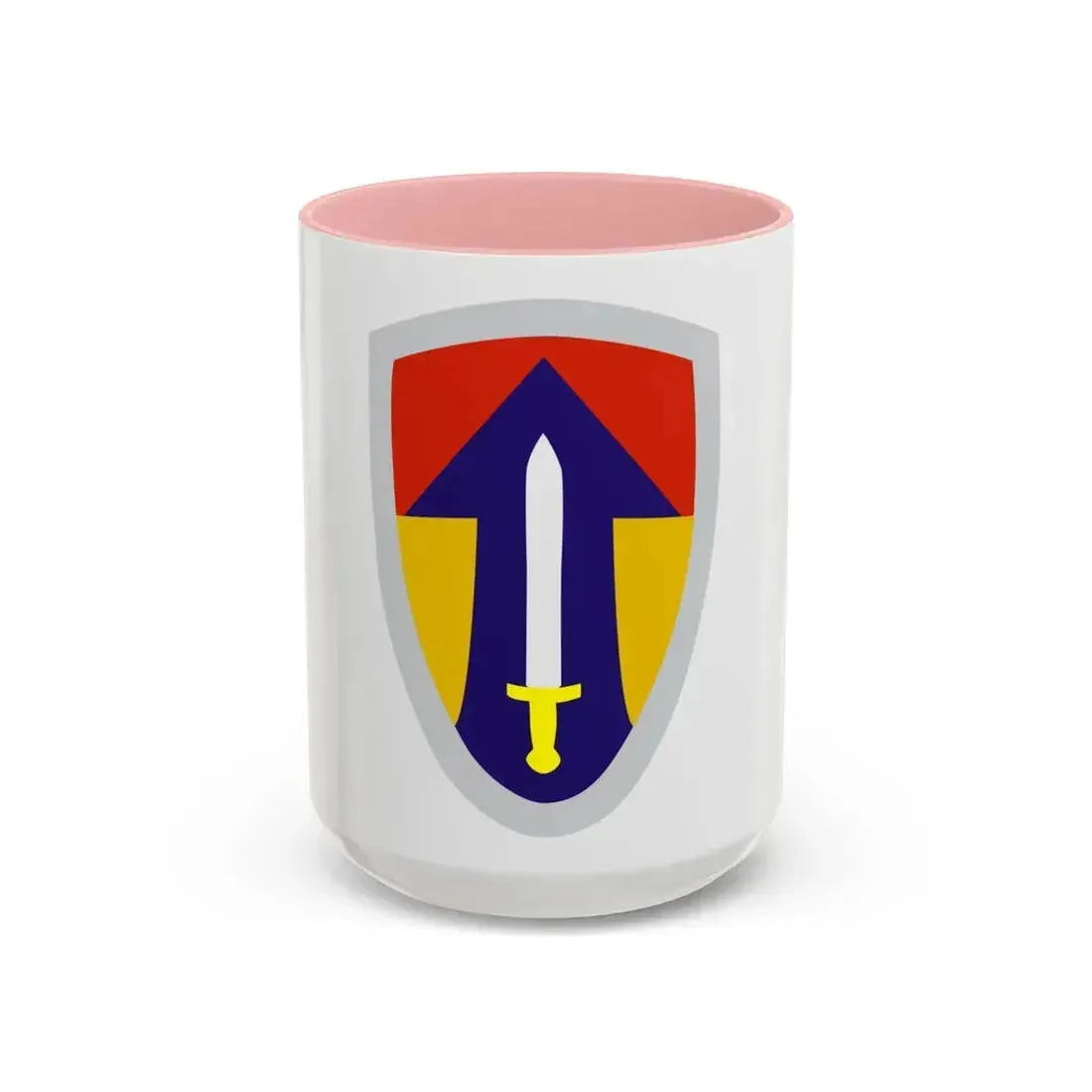 II Field Force Vietnam (U.S. Army) Accent Coffee Mug 15oz Pink - Go Mug Yourself