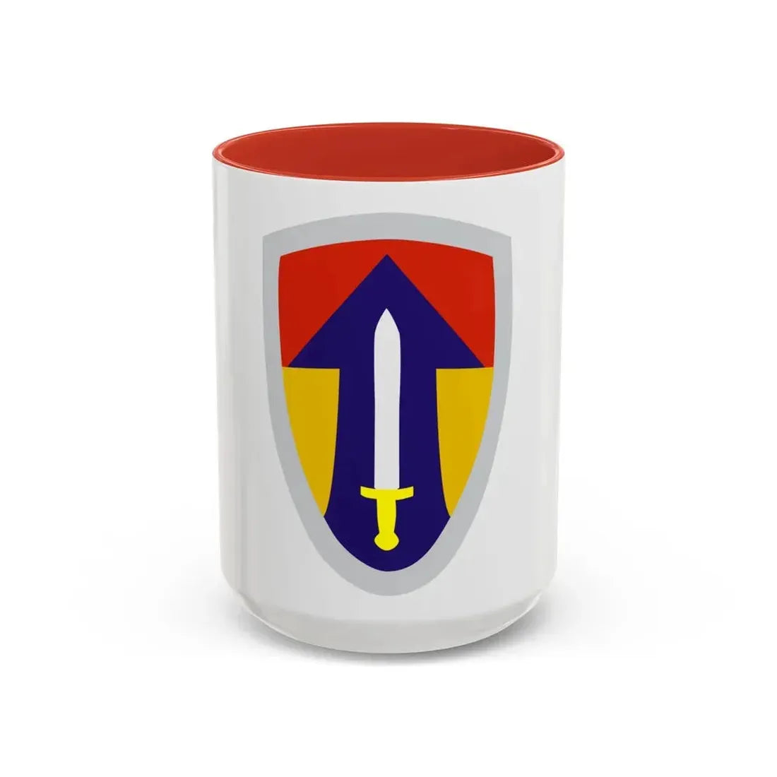 II Field Force Vietnam (U.S. Army) Accent Coffee Mug 15oz Red - Go Mug Yourself