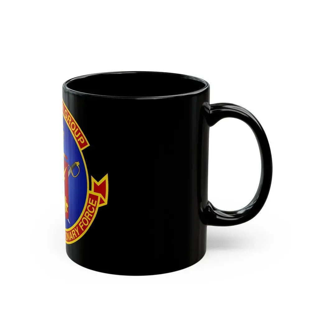 II Marine Expeditionary Force MEF Information Group (USMC) Black Coffee Mug - Go Mug Yourself