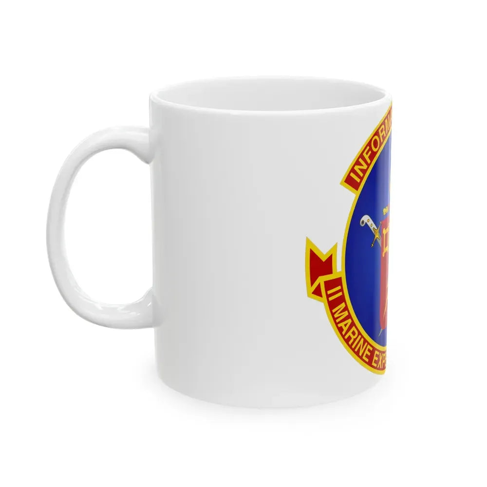 II Marine Expeditionary Force MEF Information Group (USMC) White Coffee Mug - Go Mug Yourself
