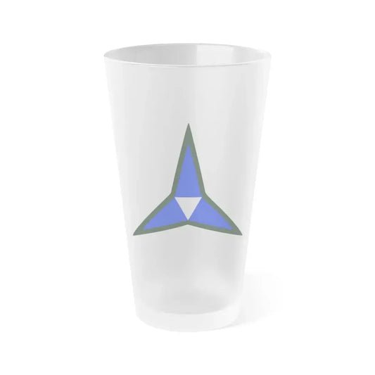 III Corps United States (U.S. Army) Frosted Pint Glass 16oz Default Title - Go Mug Yourself