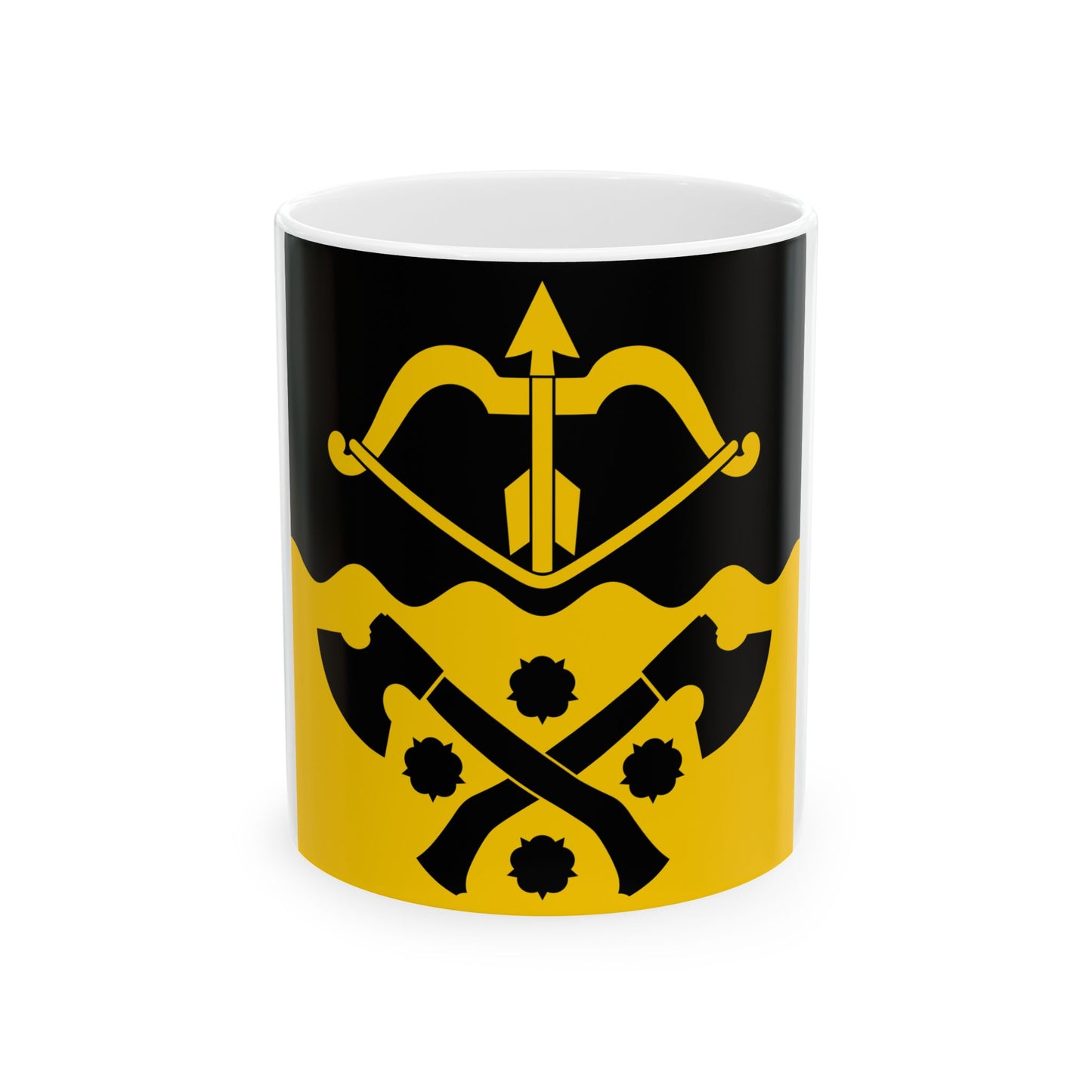 Iisalmi.lippu (Finland) White Coffee Mug-11oz-Go Mug Yourself