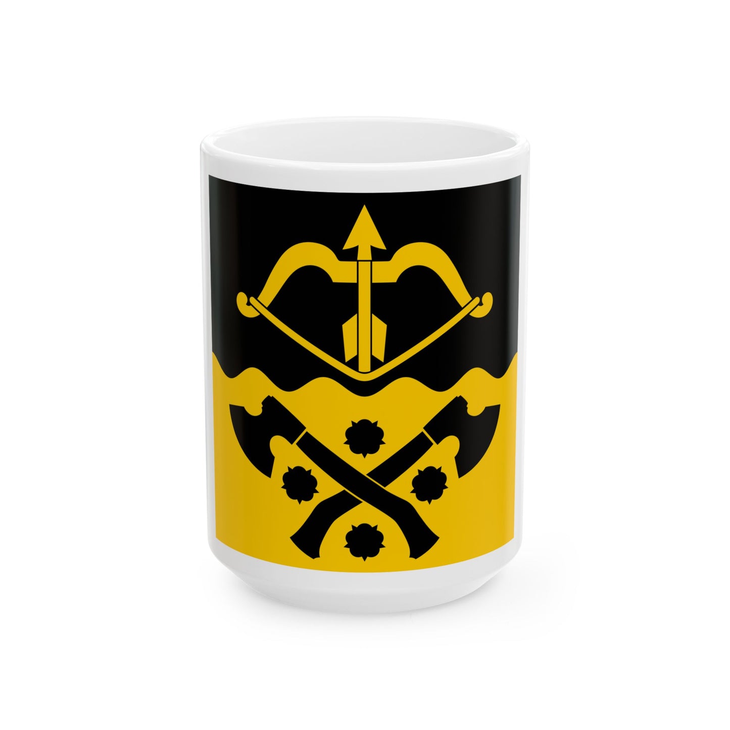 Iisalmi.lippu (Finland) White Coffee Mug-15oz-Go Mug Yourself