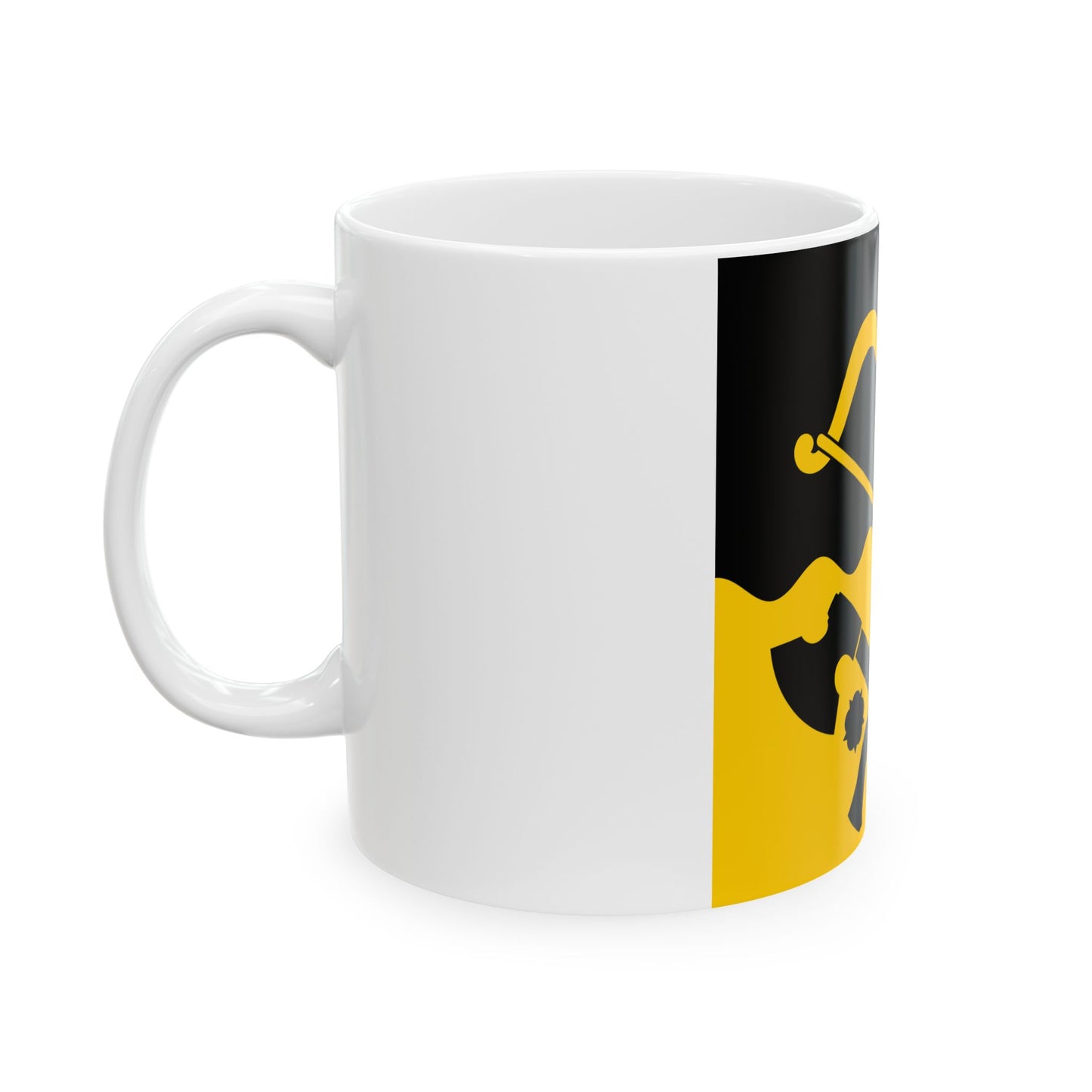 Iisalmi.lippu (Finland) White Coffee Mug-Go Mug Yourself
