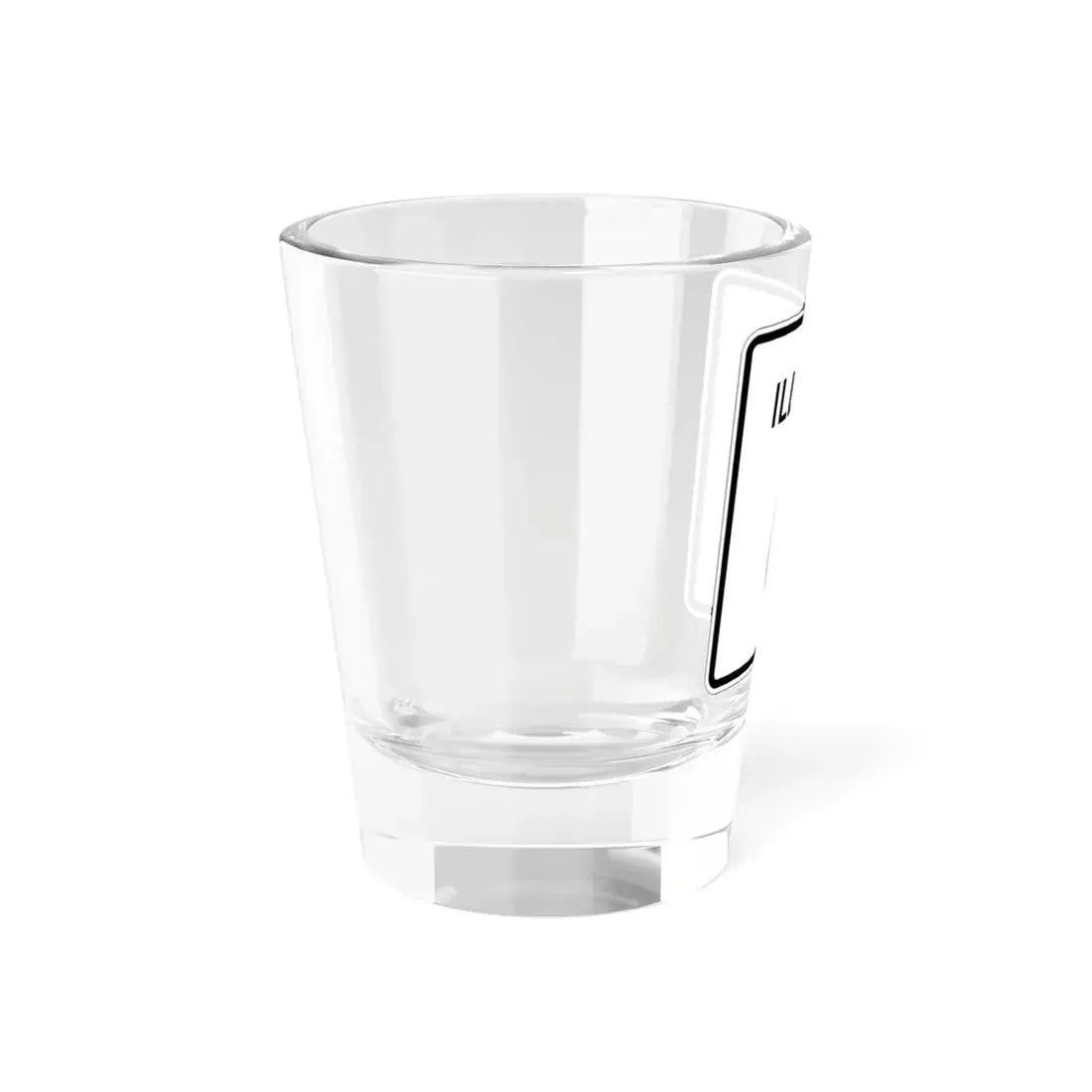 Illinois 0 (Illinois) (Road Sign) Shot Glass 1.5oz - Go Mug Yourself