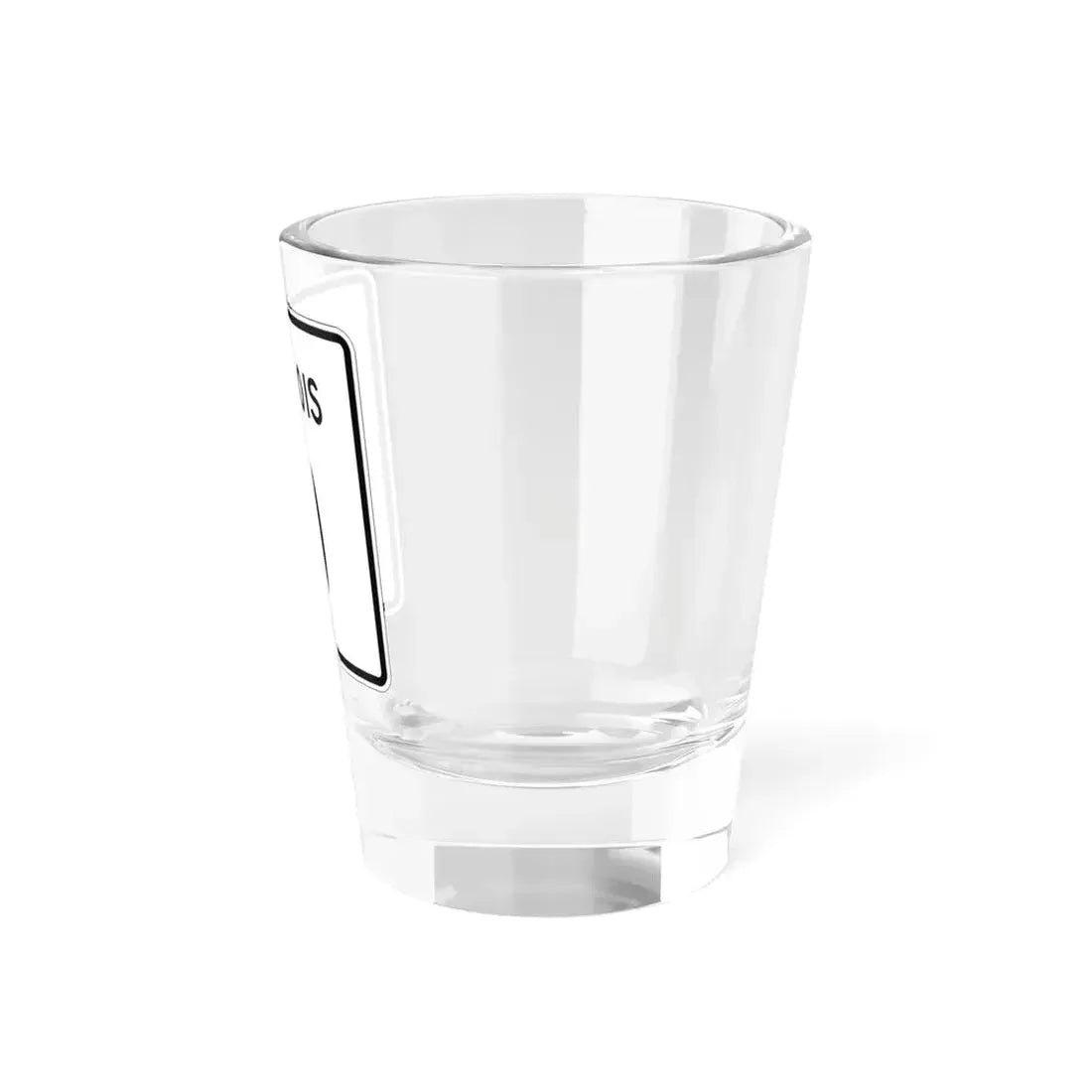 Illinois 0 (Illinois) (Road Sign) Shot Glass 1.5oz - Go Mug Yourself