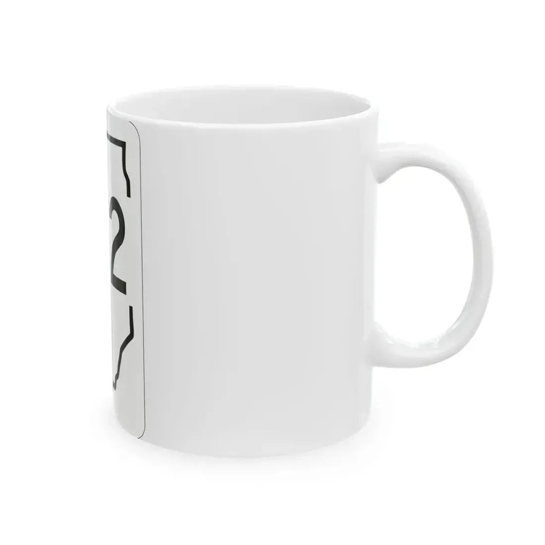 Illinois 102 1950 (Illinois) (Road Sign) White Coffee Mug - Go Mug Yourself