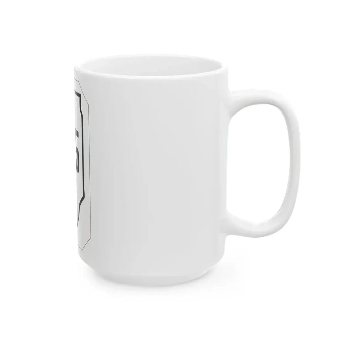 Illinois 105 1926 (Illinois) (Road Sign) White Coffee Mug - Go Mug Yourself