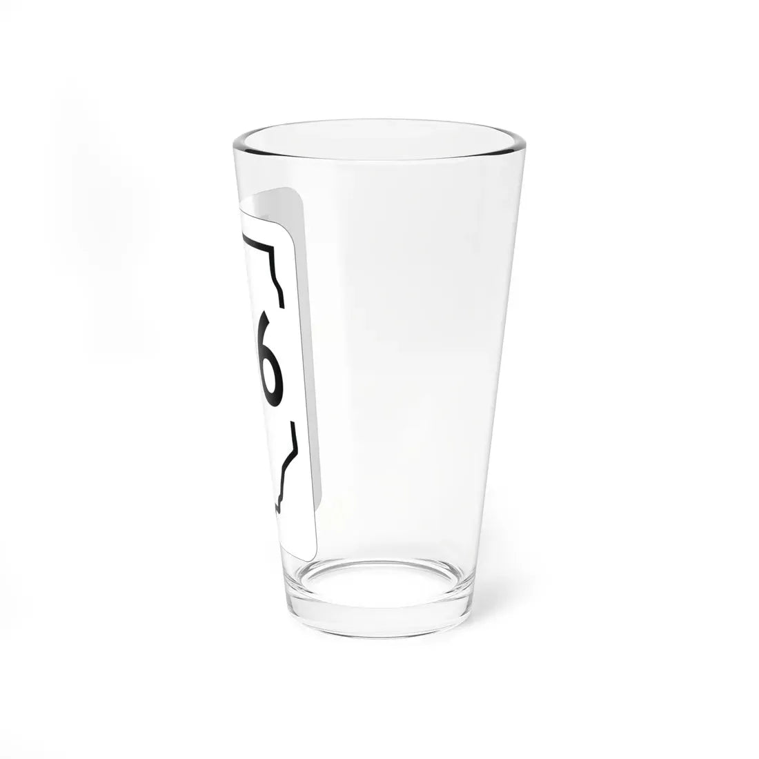 Illinois 106 1950 (Illinois) (Road Sign) Pint Glass 16oz - Go Mug Yourself