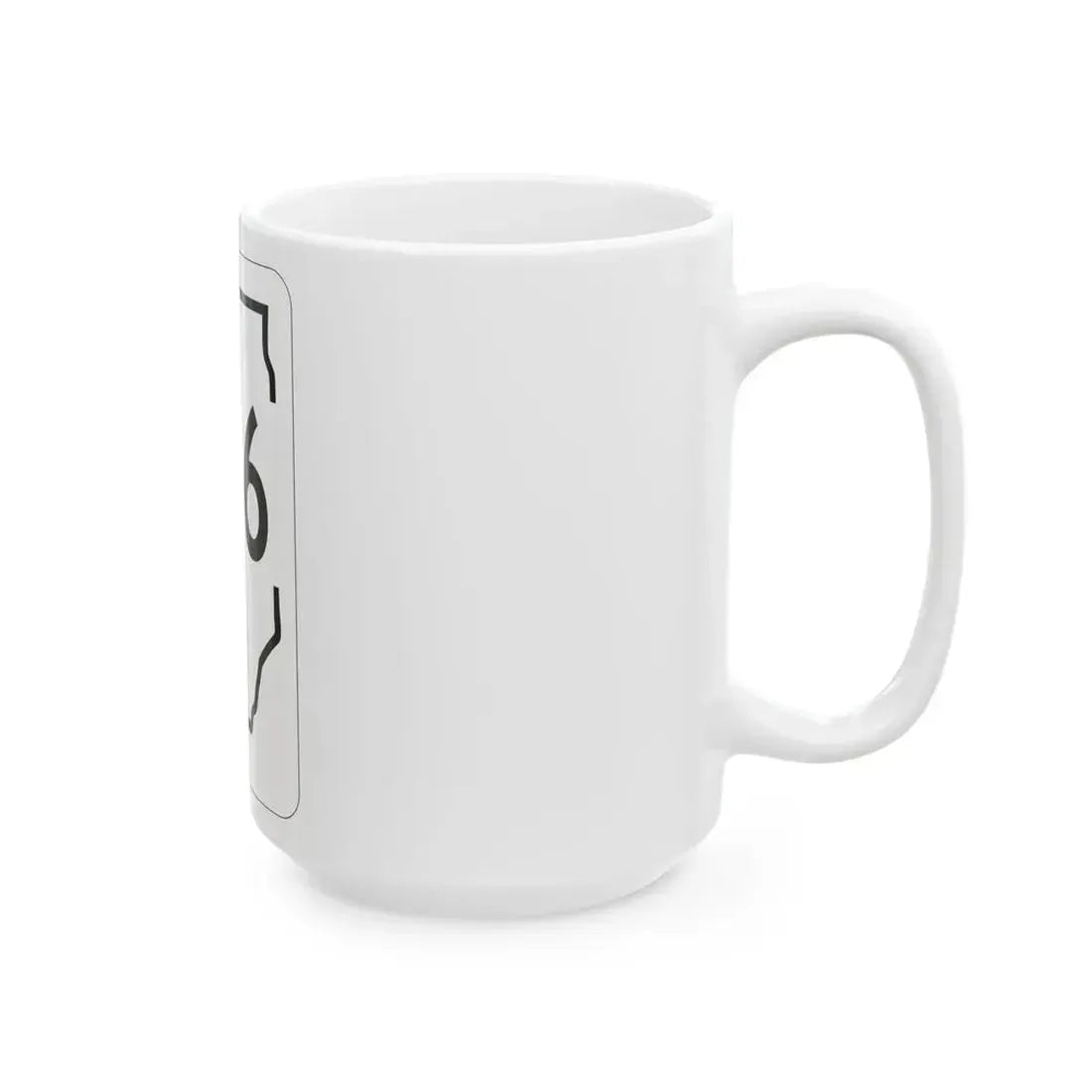 Illinois 106 1950 (Illinois) (Road Sign) White Coffee Mug - Go Mug Yourself