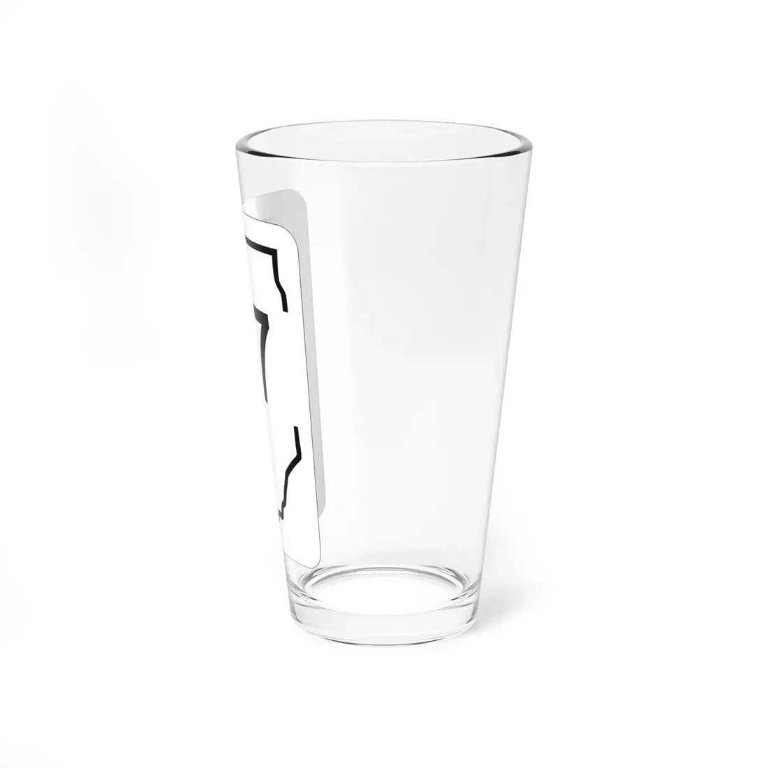 Illinois 117 1950 (Illinois) (Road Sign) Pint Glass 16oz - Go Mug Yourself