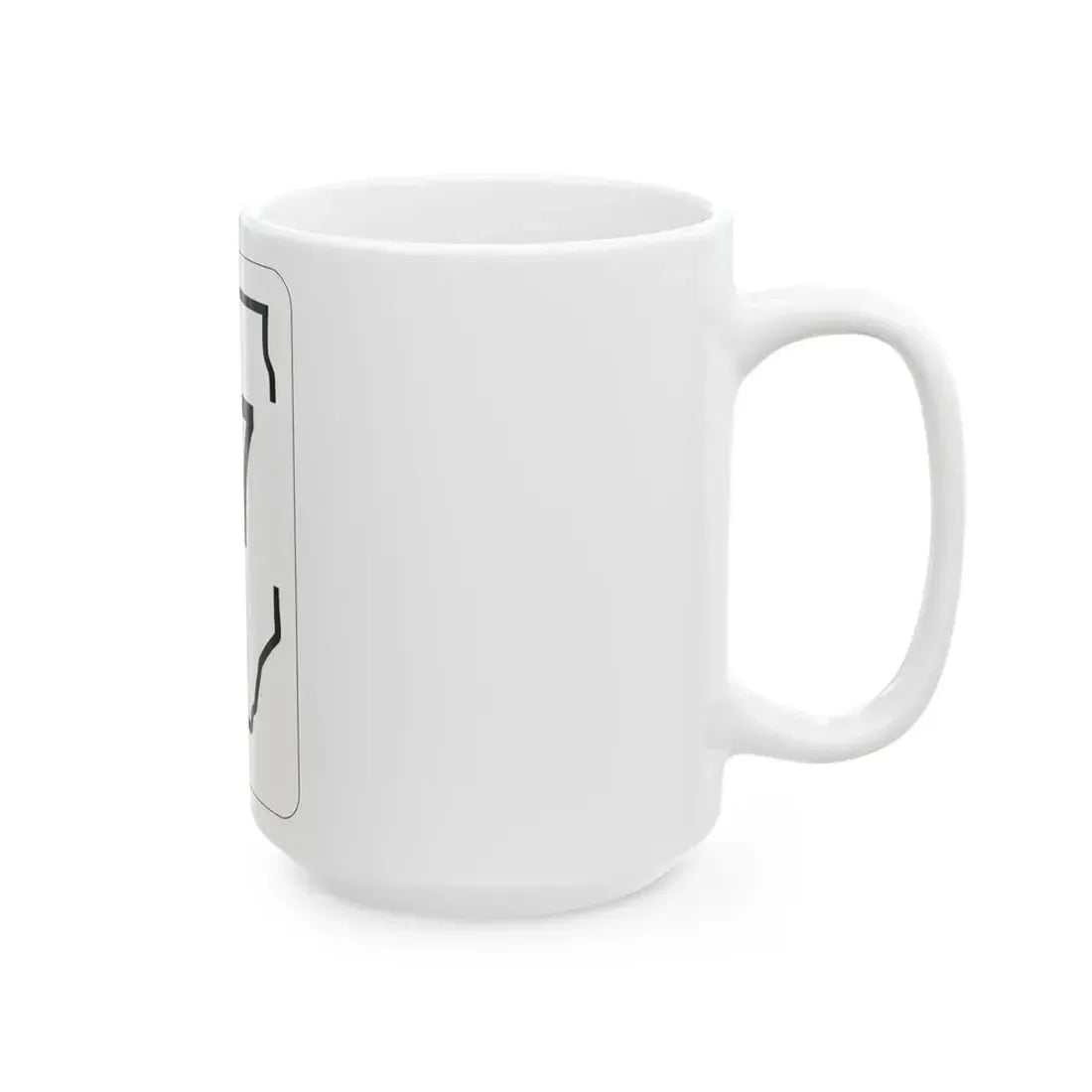 Illinois 117 1950 (Illinois) (Road Sign) White Coffee Mug - Go Mug Yourself