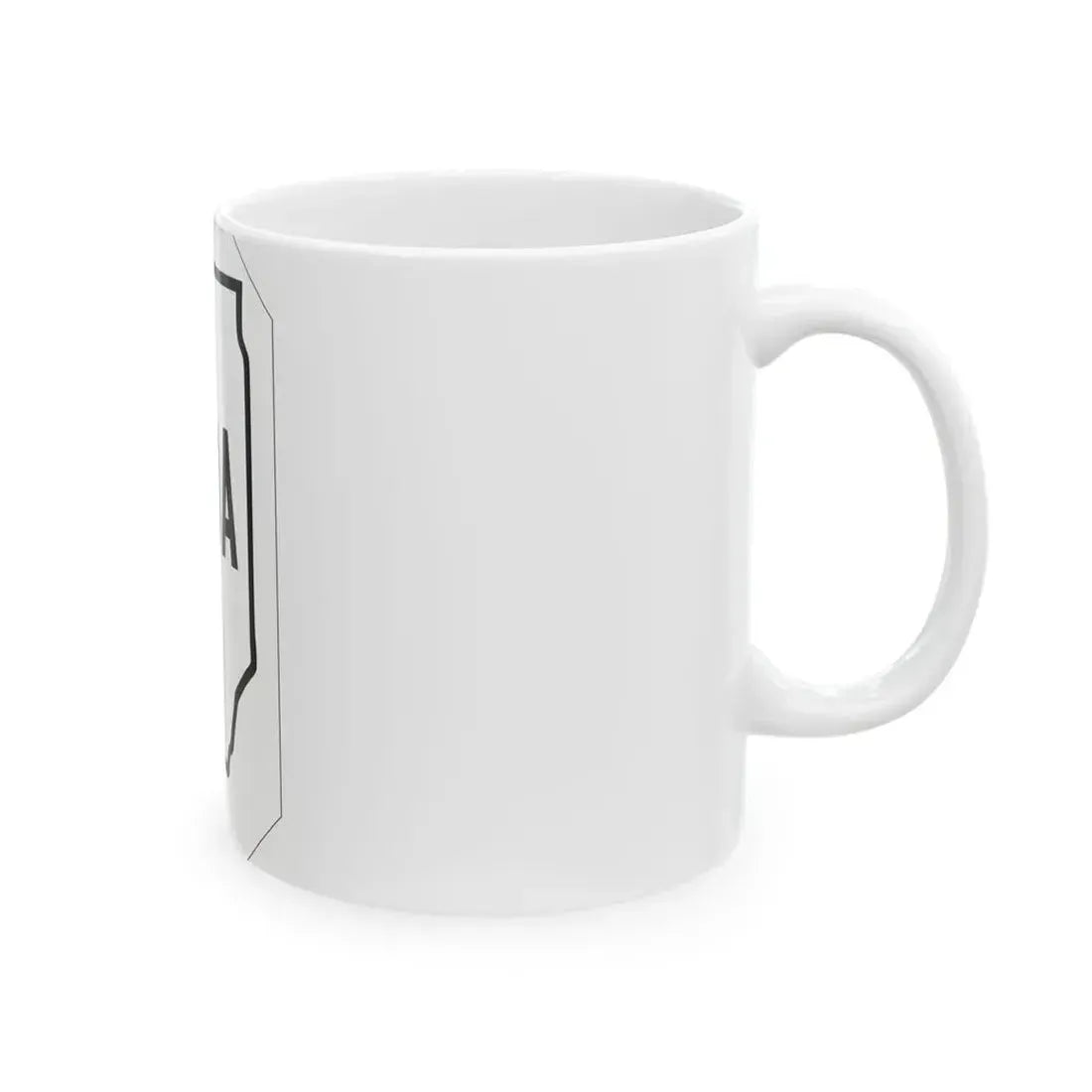 Illinois 119A 1926 (Illinois) (Road Sign) White Coffee Mug - Go Mug Yourself