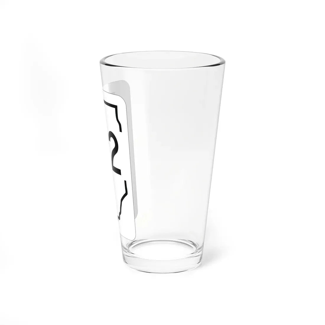 Illinois 122 1950 (Illinois) (Road Sign) Pint Glass 16oz - Go Mug Yourself